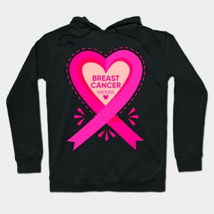 In October We Wear Pink Breast Cancer Awareness Survivor Hoodie